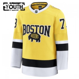 Barn Ishockey Boston Bruins tröja Fanatics NHL Stadium Series Premium Charlie Mcavoy 2025-26 Gold