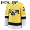 Barn Ishockey Boston Bruins tröja Fanatics NHL Stadium Series Premium David Pastrnak 2025-26 Gold
