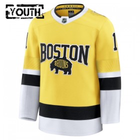Barn Ishockey Boston Bruins tröja Fanatics NHL Stadium Series Premium Jeremy Swayman 2025-26 Gold