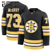 Barn Ishockey Boston Bruins tröja Fanatics Premium Charlie Mcavoy 2025-26 Svart Hemma