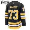 Barn Ishockey Boston Bruins tröja Fanatics Premium Charlie Mcavoy 2025-26 Svart Hemma