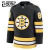 Barn Ishockey Boston Bruins tröja Fanatics Premium David Pastrnak 2025-26 Svart Hemma