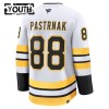 Barn Ishockey Boston Bruins tröja Fanatics Premium David Pastrnak 2025-26 Vit Borta