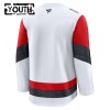 Barn Ishockey Carolina Hurricanes tröja med eget tryck Fanatics Premium 2025-26 Vit Borta