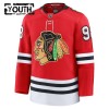 Barn Ishockey Chicago Blackhawks tröja Fanatics Centennial Premium Connor Bedard 2025-26 Röd