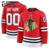 Barn Ishockey Chicago Blackhawks tröja med eget tryck Fanatics Centennial Premium 2025-26 Röd