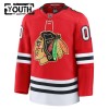 Barn Ishockey Chicago Blackhawks tröja med eget tryck Fanatics Centennial Premium 2025-26 Röd