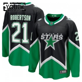 Barn Ishockey Dallas Stars tröja Fanatics Premium Jason Robertson 2025-26 Svart Tredje