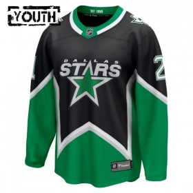 Barn Ishockey Dallas Stars tröja Fanatics Premium Jason Robertson 2025-26 Svart Tredje