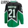 Barn Ishockey Dallas Stars tröja Fanatics Premium Jason Robertson 2025-26 Svart Tredje