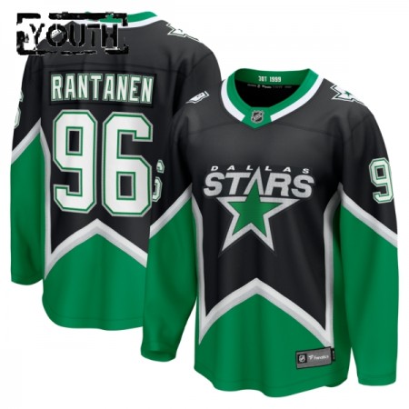 Barn Ishockey Dallas Stars tröja Fanatics Premium Mikko Rantanen 2025-26 Svart Tredje