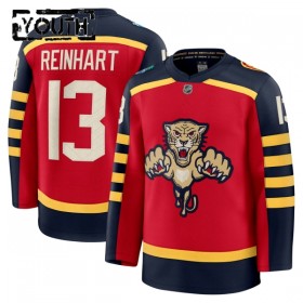 Barn Ishockey Florida Panthers tröja Fanatics Premium Sam Reinhart 2025-26 Röd Winter Classic