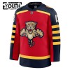 Barn Ishockey Florida Panthers tröja Fanatics Premium Sam Reinhart 2025-26 Röd Winter Classic