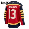 Barn Ishockey Florida Panthers tröja Fanatics Premium Sam Reinhart 2025-26 Röd Winter Classic