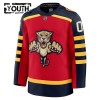 Barn Ishockey Florida Panthers tröja med eget tryck Fanatics Premium 2025-26 Röd Winter Classic