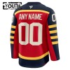 Barn Ishockey Florida Panthers tröja med eget tryck Fanatics Premium 2025-26 Röd Winter Classic