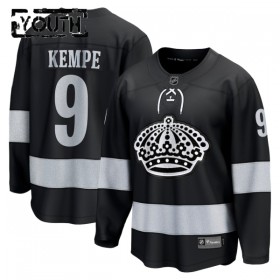 Barn Ishockey Los Angeles Kings tröja Fanatics Premium Adrian Kempe 2025-26 Svart Tredje