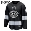 Barn Ishockey Los Angeles Kings tröja Fanatics Premium Adrian Kempe 2025-26 Svart Tredje