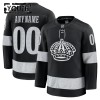 Barn Ishockey Los Angeles Kings tröja med eget tryck Fanatics Premium 2025-26 Svart Tredje