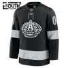 Barn Ishockey Los Angeles Kings tröja med eget tryck Fanatics Premium 2025-26 Svart Tredje