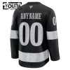 Barn Ishockey Los Angeles Kings tröja med eget tryck Fanatics Premium 2025-26 Svart Tredje