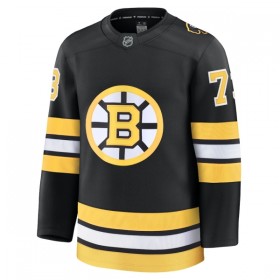 Män Ishockey Boston Bruins tröja Fanatics Premium Charlie Mcavoy 2025-26 Svart Hemma