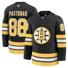 Män Ishockey Boston Bruins tröja Fanatics Premium David Pastrnak 2025-26 Svart Hemma