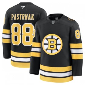 Män Ishockey Boston Bruins tröja Fanatics Premium David Pastrnak 2025-26 Svart Hemma