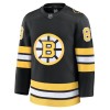 Män Ishockey Boston Bruins tröja Fanatics Premium David Pastrnak 2025-26 Svart Hemma