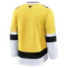 Män Ishockey Boston Bruins tröja med eget tryck Fanatics NHL Stadium Series Premium 2025-26 Gold