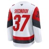 Män Ishockey Carolina Hurricanes tröja Fanatics Premium Andrei Svechnikov 2025-26 Vit Borta