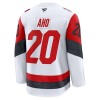 Män Ishockey Carolina Hurricanes tröja Fanatics Premium Sebastian Aho 2025-26 Vit Borta