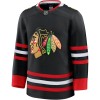 Män Ishockey Chicago Blackhawks tröja med eget tryck Fanatics Premium 2025-26 Svart Tredje