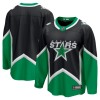 Män Ishockey Dallas Stars tröja med eget tryck Fanatics Premium 2025-26 Svart Tredje
