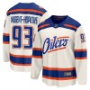 Män Ishockey Edmonton Oilers tröja Fanatics Premium Ryan Nugent-Hopkins 2025-26 Vit Tredje