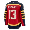 Män Ishockey Florida Panthers tröja Fanatics Premium Sam Reinhart 2025-26 Röd Winter Classic