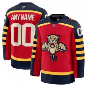 Män Ishockey Florida Panthers tröja med eget tryck Fanatics Premium 2025-26 Röd Winter Classic