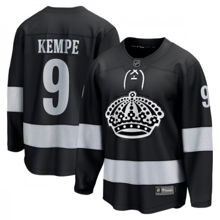 Män Ishockey Los Angeles Kings tröja Fanatics Premium Adrian Kempe 2025-26 Svart Tredje