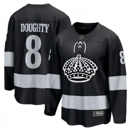Män Ishockey Los Angeles Kings tröja Fanatics Premium Drew Doughty 2025-26 Svart Tredje