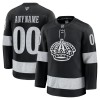 Män Ishockey Los Angeles Kings tröja med eget tryck Fanatics Premium 2025-26 Svart Tredje