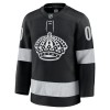 Män Ishockey Los Angeles Kings tröja med eget tryck Fanatics Premium 2025-26 Svart Tredje