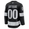 Män Ishockey Los Angeles Kings tröja med eget tryck Fanatics Premium 2025-26 Svart Tredje