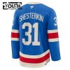 Barn Ishockey New York Rangers tröja Fanatics Centennial Premium Igor Shesterkin 2025-26 Blå