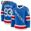 Barn Ishockey New York Rangers tröja Fanatics Centennial Premium Mika Zibanejad 2025-26 Blå