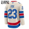 Barn Ishockey New York Rangers tröja Fanatics Premium Adam Fox 2025-26 Vit Winter Classic