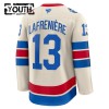 Barn Ishockey New York Rangers tröja Fanatics Premium Alexis Lafreniere 2025-26 Vit Winter Classic