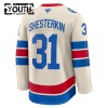 Barn Ishockey New York Rangers tröja Fanatics Premium Igor Shesterkin 2025-26 Vit Winter Classic