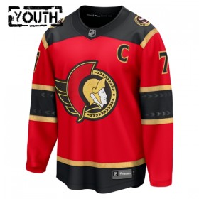 Barn Ishockey Ottawa Senators tröja Fanatics Premium Brady Tkachuk 2025-26 Röd Tredje