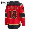 Barn Ishockey Ottawa Senators tröja Fanatics Premium Tim Stutzle 2025-26 Röd Tredje
