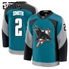 Barn Ishockey San Jose Sharks tröja Fanatics Premium Will Smith 2025-26 Teal Tredje Barn Ishockey San Jose Sharks tröja Fanatics Premium Will Smith 2025-26 Teal Tredje